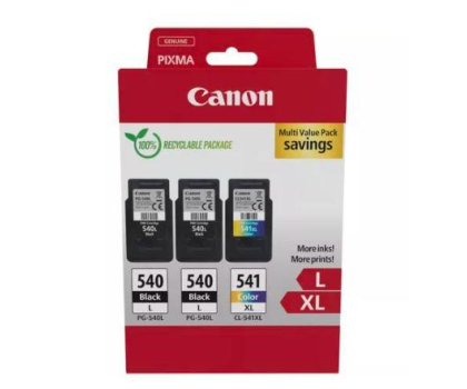 Tusz Canon Zestaw 3 tuszów PG-540L x 2 + CL-541XL x 1
